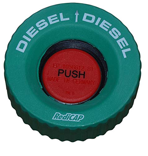 RediCAP Diesel Grün Rot Tankdeckel Tanken wie in der DTM Formel 1 Schraubverschluss