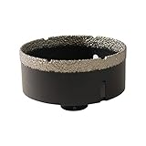 Durch den M14 Anschluss sind die Fliesenbohrkronen für alle üblichen Winkelschleifer und Bohrer mit M14-Werkzeugaufnahme geeignet