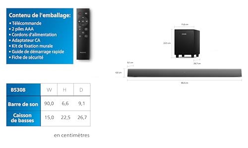 Barre De Son Tab530810 Philips Carton - vue 7