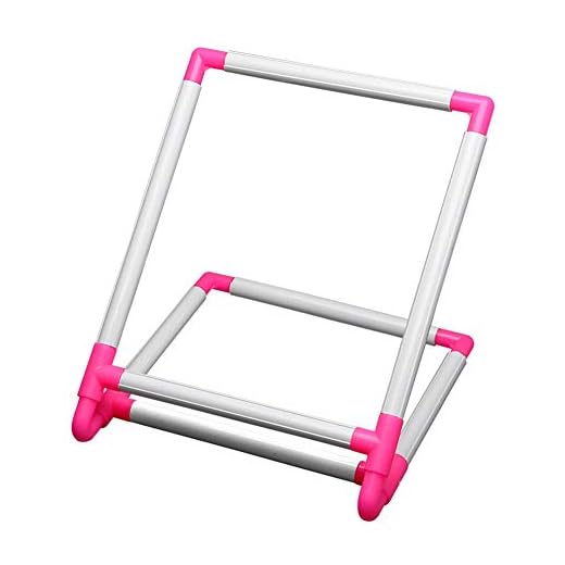 Lzttyee Universal Embroidery Clip Frame Cross Stitch Hoop Embroidery Sewing Stand Tools for Quilting, Needlepoint, Silk-Painting