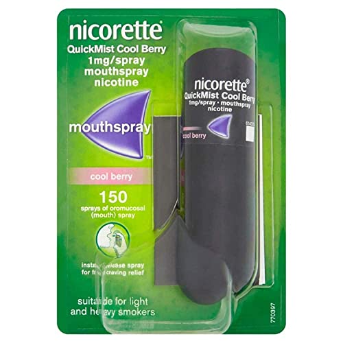 Nicorette Quickmist Mouthspray - 1mg, Cool Berry