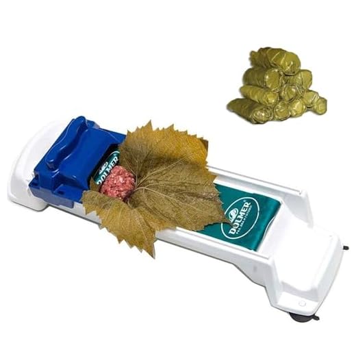 PeSandy Dolmer Roller Machine, Sushi Roller Vegetable Meat Rolling Tool for Beginners and Children Stuffed Grape & Cabbage Leaves, Rolling Meat and Vegetable - Kitchen Diy Dolma Roller Sushi Maker