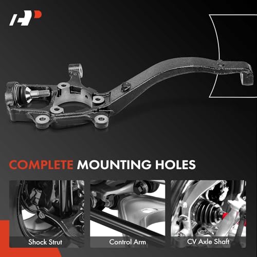 A-Premium Front Right Suspension Steering Knuckle with Ball Joint Compatible with Dodge Durango 2011-2015 & Jeep Grand Cherokee 2011-2015, Passenger Side by A-premium - Image 7