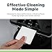 KICTeam - Cleaning Cards for Swipe Card Readers, Time/Badge Readers, Hotel Door Readers & More (50 Cards) - Presaturated with Quick Drying Solution - Made in USA