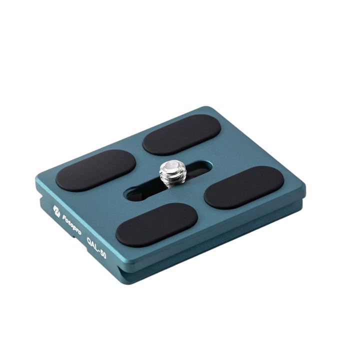 Attache rapide Arca Swiss Fotopro QAL-50 bleue pour trépied d'appareil photo