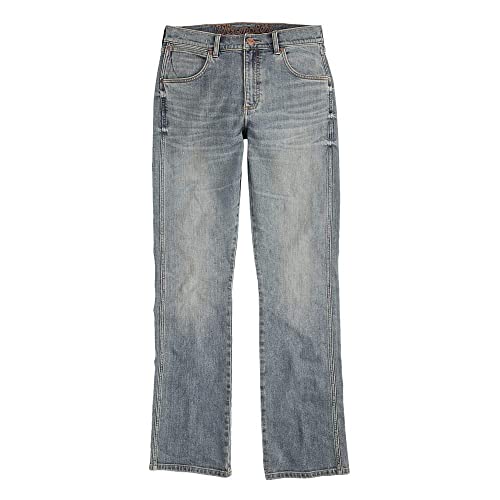 Image of Wrangler Men's Retro Slim Fit Straight Leg Jean