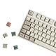 YMDK 161 Tasten 9009 Tastenkappen Deutsch QWERTZ Cherry Profile Dye Sub Top Print PBT Tastenkappe für 61/68/87/98/104/108 Layout MX Mechanische Tastatur