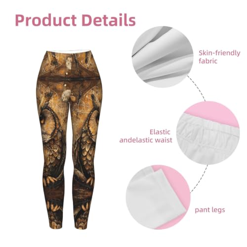 Leggings de compresión suave Owl Beliefs ropa de gimnasio premium de mujer 6