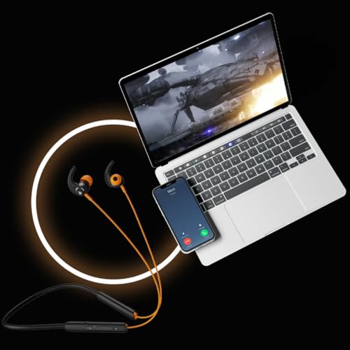 Image of boAt Rockerz 260 Wireless Neckband Earphones with 25 Hours Playtime, Beast Mode, ENx Tech for Clear Calls, ASAP Charge, 10mm Drivers, IPX5 Resistance & Bluetooth v5.2 (Fusion Black)