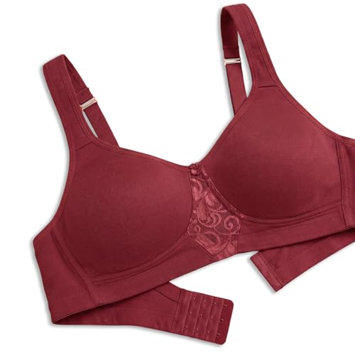 Image of Kalyani Chase Double Layered Cups Center Lace Full Coverage Seamless Bra