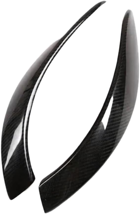 Compatible for BMW 3 Series 4 Series F30 F34 F36 F32 F33 2013-19 Real Carbon Fiber Car Inner Door Armrest Handle Cover Trim Car Accessories(Matte Black)