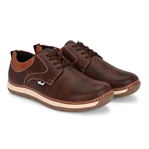 Image of Vellinto Drift Casual Derby ll Stylish Semi Formal Shoes