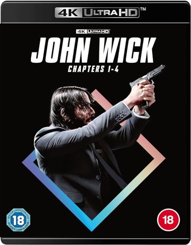 Image of John Wick: Chapters 1-4 (Exclusive Features & Commentaries) [4K Ultra HD] [Region Free]