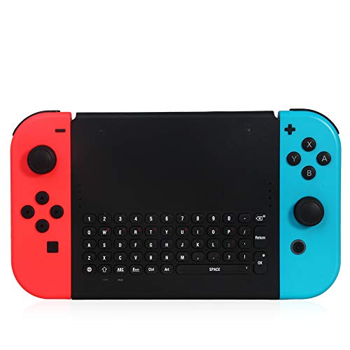 OSTENT 2.4GHz Teclado de Control Remoto Inalámbrico para Nintendo Switch Joy Con Juego