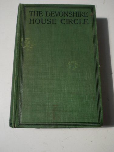 The Devonshire house circle, B0006AHNYA Book Cover