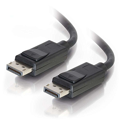 Câble DisplayPort 8K pour écran PC fixe C2G noir de 2 mètres avec loquet
