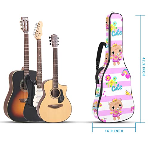Housse pour guitare acoustique – Motif nuages et arc-en-ciel – Épaisseur : 1 cm – Étanche – 101,6 cm – 106,1 cm… - Les Beatles, Paul McCartney, John Lennon, RIngo Starr, George Harrison Housse pour guitare acoustique - Motif nuages et arc-en-ciel - Épaisseur : 1 cm - Étanche - 101,6 cm - 106,1 cm… – Image 6