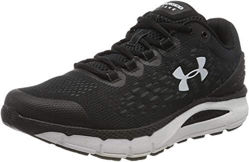 Under Armour Women's Charged Intake 4 Running Shoe, Black (003)/White, 12 M US | Image 5