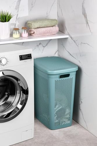 Poomy Slim İnce Dar Alan Banyo Kirli Çamaşır Sepeti, CAN.980 - Görsel 1