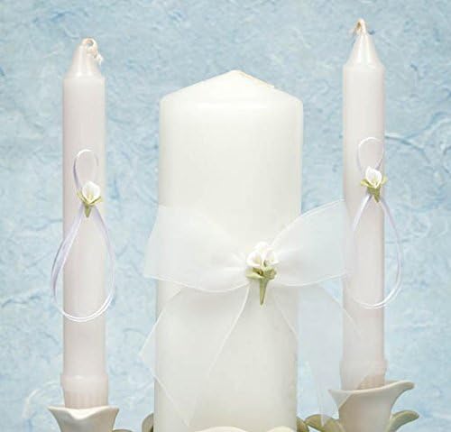 Calla Lily Bouquet Wedding Unity Candle Set