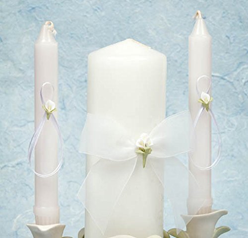 Calla Lily Bouquet Wedding Unity Candle Set
