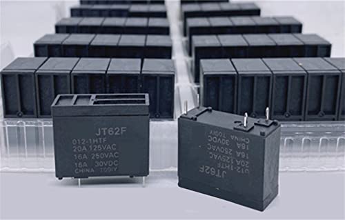 Relais JT62F 012-1HTF à 4PIN commutation stable 12V pour circuits à forte charge