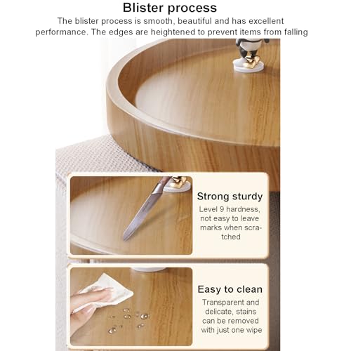 Mesa para reposabrazos de sofá de madera que evita caídas de vasos y tazas 5