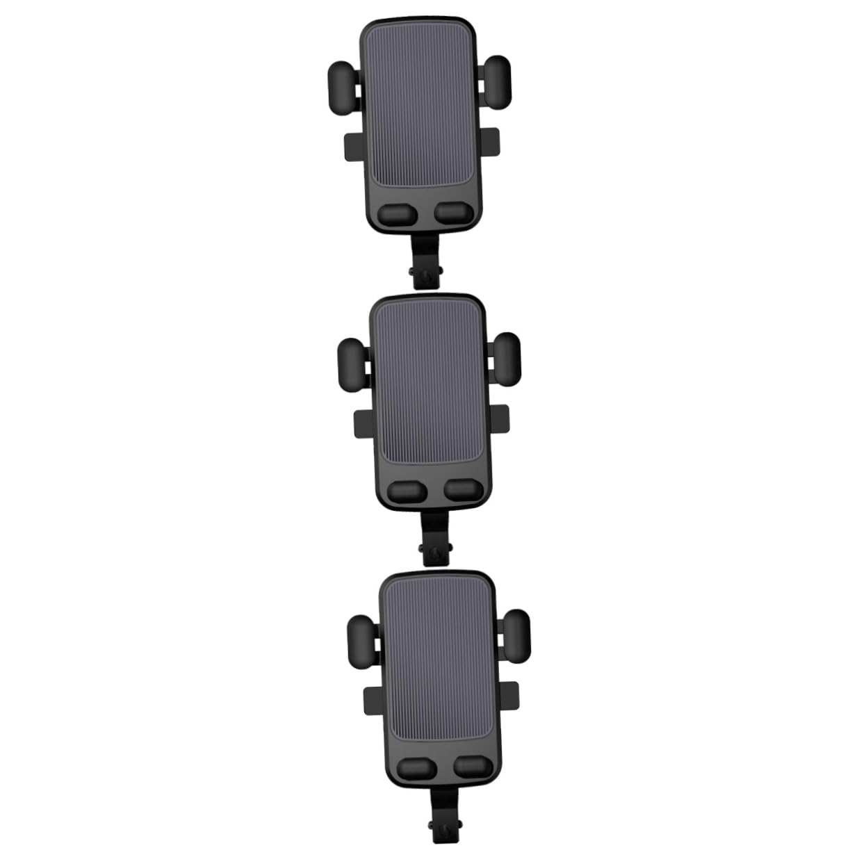Gatuida 3pièces Support De Téléphone Vélo Monture Ajustable pour Et Trottinette Électrique Installation Facile avec Verrou Mécanique Support De Navigation pour Smartphone Compatible