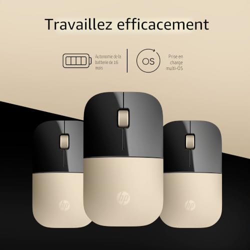 Souris Sans Fil HP 220 – 1600 DPI, Ambidextre, 2.4 GHz - vue 7