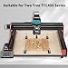 Twotrees 30000RPM Compact Wood Router for CNC Machine, 110V 800W Electric Hand Trimmer with 1/4