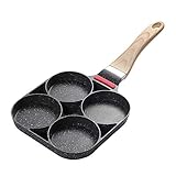 Feines Handwerk: Die Pfanne verfügt über ein dickes Topfkörperdesign, das sich durch die große Kapazität auszeichnet und so das Kochen erleichtert.