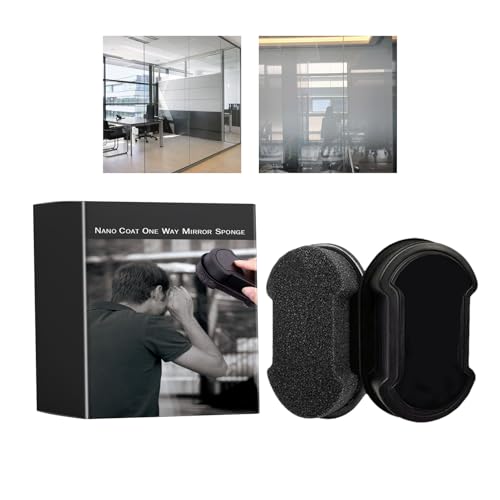 Esponja de limpieza de parabrisas | Accesorios para limpieza de espejos antiespía - Esponja de limpieza para puerta de ducha | para propietarios de casas, propietarios de coches, oficina, baño, puerta