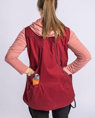 Pinewood Damen Hundesport Trainer Weste - Hundesport Weste Damen - praktische Weste mit vielen Taschen und Platz für Hundetraining Zubehör - winddicht und wasserabweisend