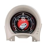 Schermo LCD del quadro strumenti dell'auto Adatto per Fiat 500 2007-2024 Display supporto cruscotto digitale per cabina di pilotaggio virtuale