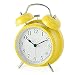 Shozafia 3" 4" Classical Retro Twin Bell Alarm Clocks Mute Silent Quartz Movement Non Ticking Sweep Analog Morning Wake Up mechanical Alarm Clock with Nightlight Backlight For Kids