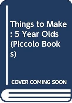 Paperback Things to Make: 5 Years Olds Book