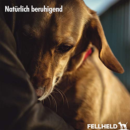 Beruhigungsmittel für Hunde mit Bachblüten von Fellheld