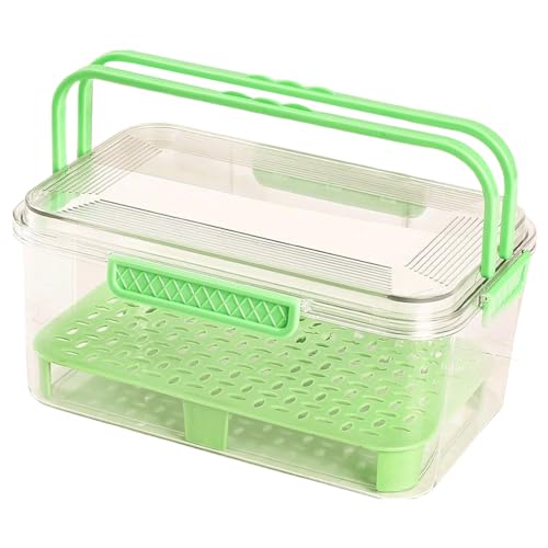 Mbiyhgta Caja de almacenamiento de alimentos | Contenedor de almacenamiento de alimentos para exteriores | Caja de almacenamiento reutilizable para picnics, camping, frutas y sándwich