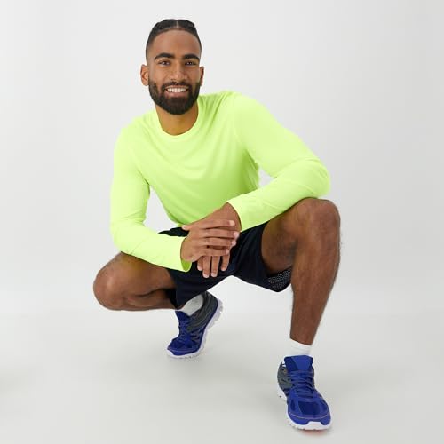 Hanes Men's Sport Quick-Dry Long Sleeve T-Shirt 4-Pack, Moisture-Wicking, Sun Protection Performance Shirts by Hanes - Image 6