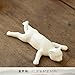 Produktbild LOSAYM Figuren Skulpturen Statuen Dekoartikel Skulptur Reines Weißes Porzellan Nettes Katzentee-Haustier Handgemachte Keramik Kleine Bonsai Tierfigur Dekor Garten Geschenk-Type_B_As_Shown