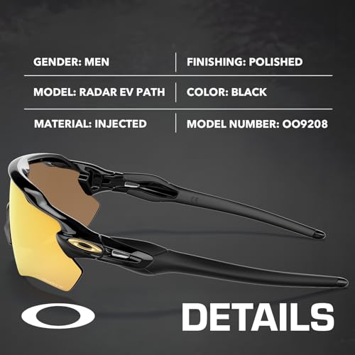 Image of Oakley RADAR EV PATH OO9208 Shield Sunglasses With Official Eyewear Kit | Men's & Women's Sunglasses