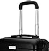 Utopia Home 20-Inch ABS Lightweight - Carry On Spinner Luggage - Black