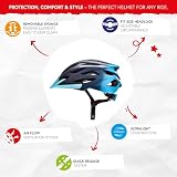 meteor® Marven Fahrradhelm Herren Damen Kinder-Helm MTB rollerhelm mädchen kinderfahrradhelm für...