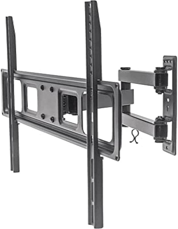 MANHATTAN Full-Motion TV Wall Mount - Supports TVs from 37 to 70 inch Weighing up to 110 lbs - with Swivel, Tilt, & Level Adjustment Functionality, Up to 600x400 VESA - Lifetime Mfg Warranty - 461337
