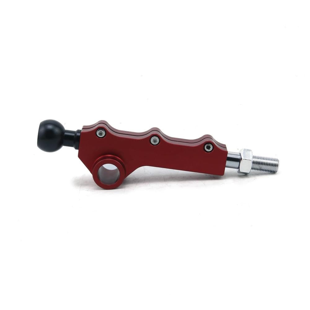 HYASDBWE Double Adjustable Shifter Short Height Throw Gear Shift Lever for Subaru WRX STI 2008-2014 Vehicle Accessories Gear Shifter Parts(Red)