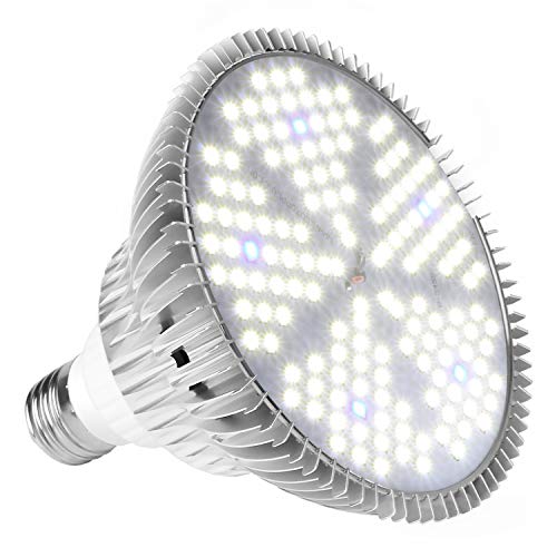 100W Led Grow Light Bulb, Led Plant Bulb Full Spectrum Grow Lights for Indoor Plants Vegetables and Seedlings, LED Plant Light Bulb for Hydroponics Indoor Garden Greenhouse and Organic Soil