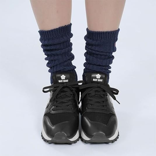 Amazon | [マリークワント] デイジーエンブロコンビ スニーカー グレー