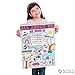 Fun Express All About Me Poster - 30 Color-Me Activities - Kids Educational Posters, Preschool, Student of the Week and Elementary Classroom