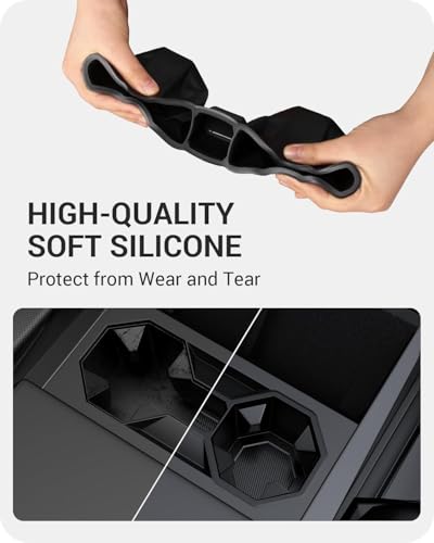 Portavasos insert para Tesla Cybertruck 2024-2026 miniatura 6