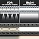 KOSOOM 10 x LED Trockenbauprofil 1m, Mit Lichtdiffusor PC-Abdeckung, LED Aluprofil Maße 28mm (Flügel 64,2mm) x 13,8 mm Innenbreite des Profil beträgt 20,2 mm Für lineare Beleuchtung mit LED-Streifen